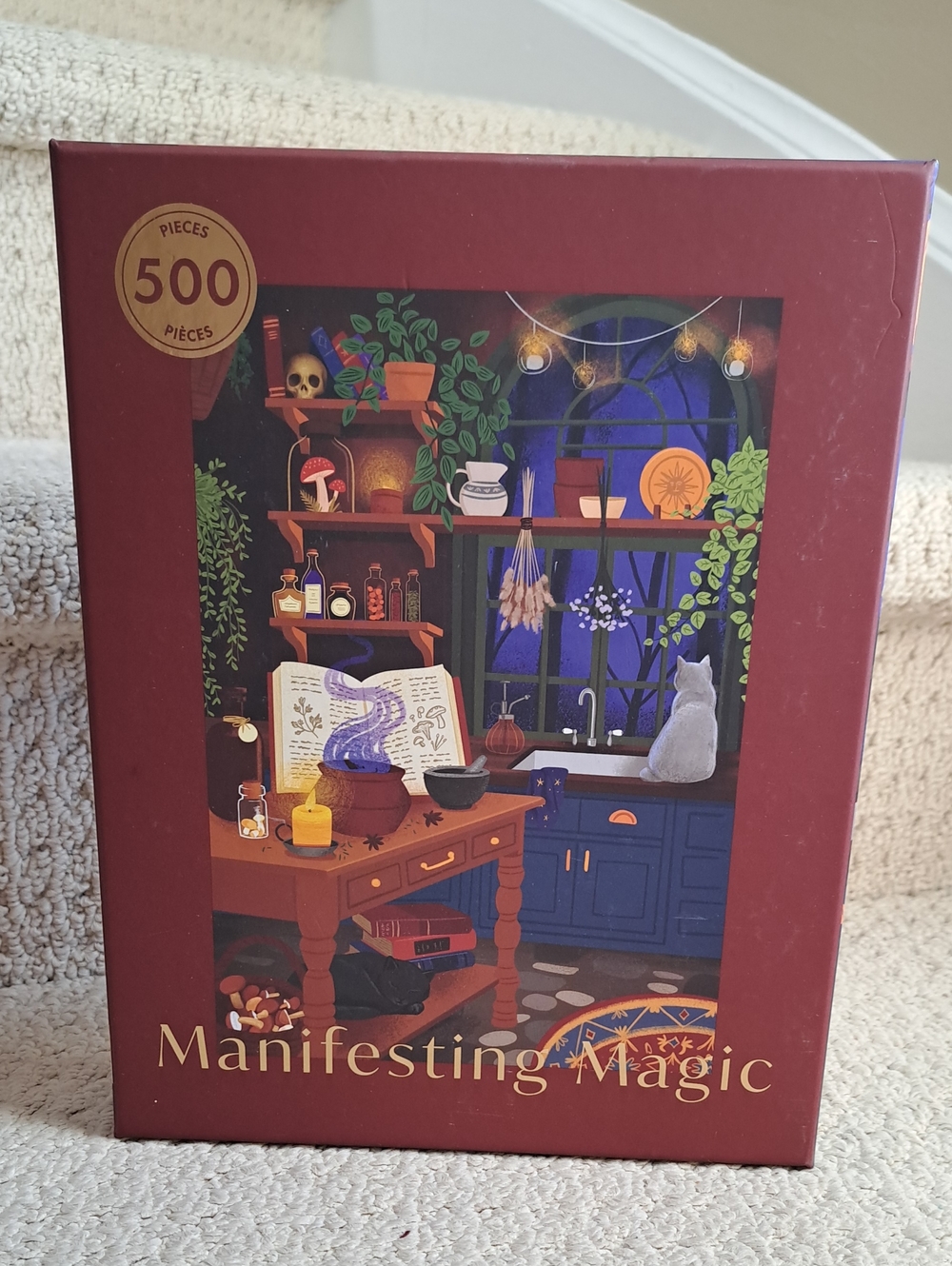HOBBRY Manifesting Magic 500 Piece Jigsaw Puzzle New!